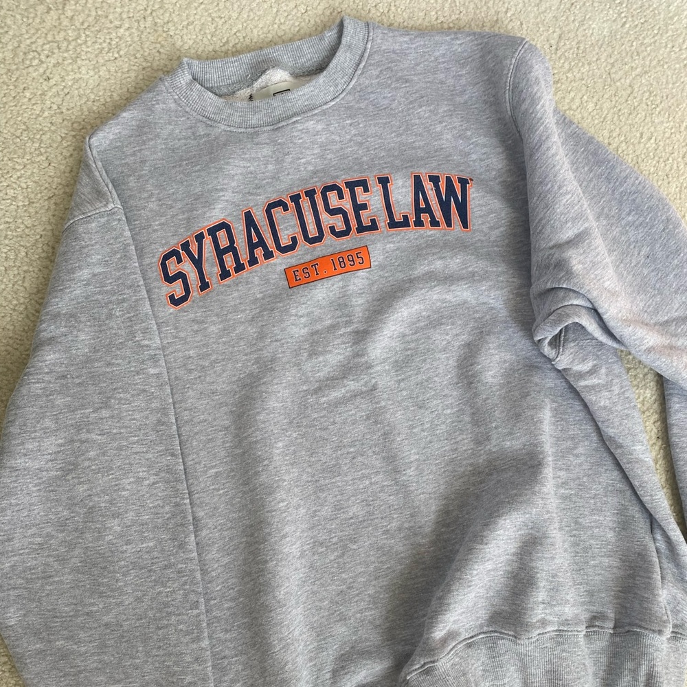 Syracuse Law crewneck sweatshirt